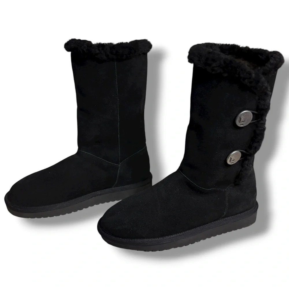 KOOLABURRA by UGG® Kinslei Tall Black Boots Size 7